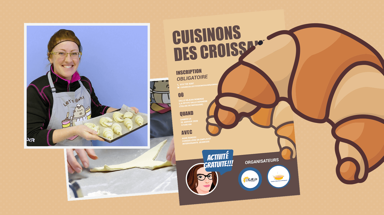 Read more about the article Cuisinons des croissants