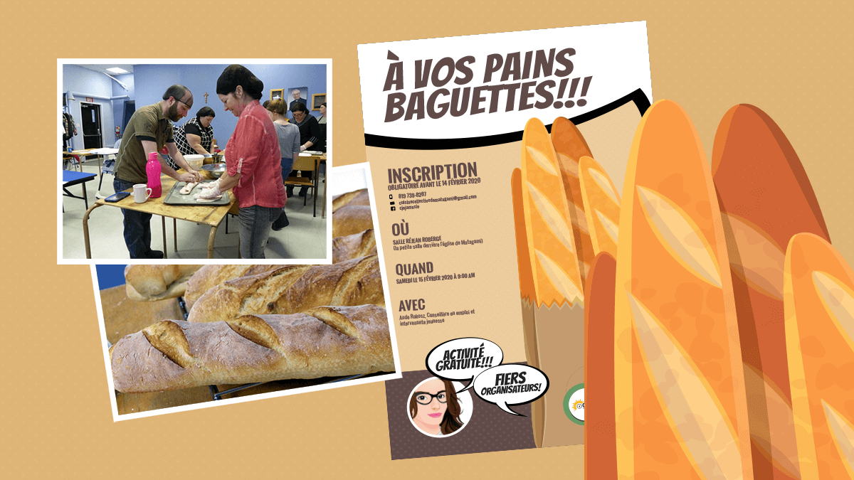 Read more about the article Cuisinons des pains baguettes
